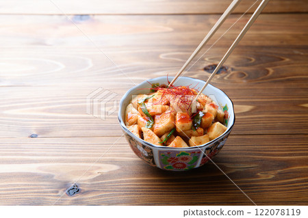 The crunchy texture of the radish is exquisite! Kakuteki (radish kimchi) Kimchi Pickles 122078119