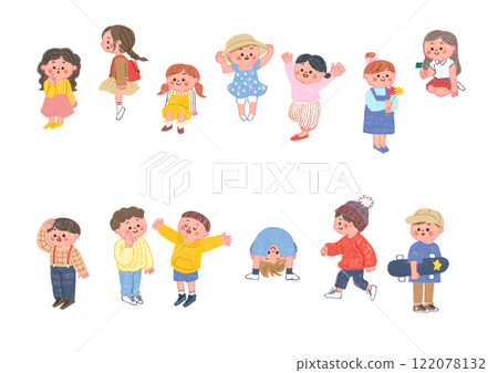 用色鉛筆繪製的兒童插畫集 用色鉛筆繪製的兒童插畫集 122078132