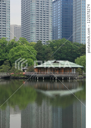 濱離宮恩賜庭園/中島茶屋@東京都中央區 濱離宮恩賜庭園/中島茶屋@東京都中央區 122078274