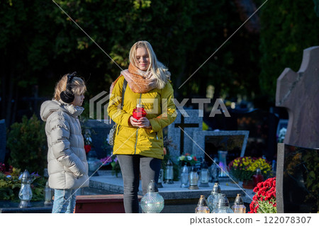 Remembrance at the Cemetery A Heartfelt Tribute to Loved Ones and Cherished Memories Remembrance at the Cemetery A Heartfelt Tribute to Loved Ones and Cherished Memories 122078307