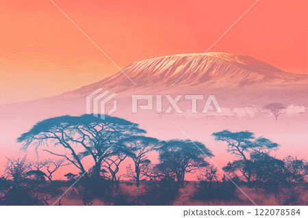 Image of Amboseli National Park, Kenya 122078584