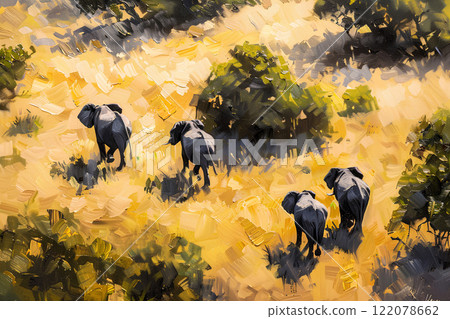 Image of Kenya and Tanzania 122078662