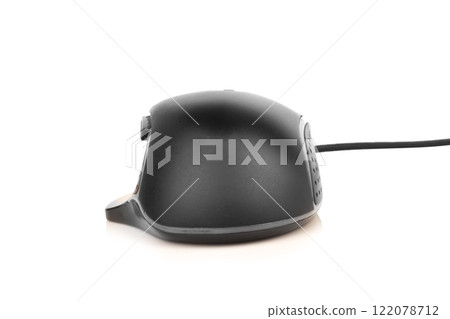 mouse gamer isolated on white background mouse gamer isolated on white background 122078712