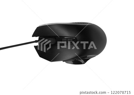 mouse gamer isolated on white background mouse gamer isolated on white background 122078715