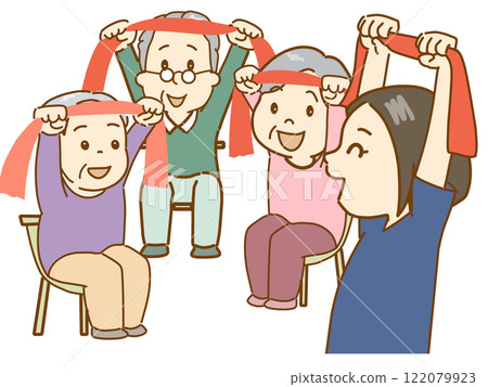 團體康復。物理治療師復健班 122079923