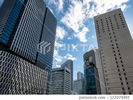 The view of the buildings around Saka Station 122079995