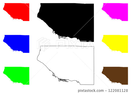 Pierce County, State of Wisconsin (U.S. county, United States of America, US) map vector illustration, scribble sketch map Pierce County, State of Wisconsin (U.S. county, United States of America, US) map vector illustration, scribble sketch map 122081128