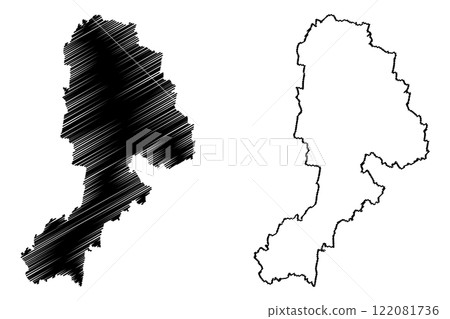 Bathurst Regional Council (Commonwealth of Australia, New South Wales, NSW) map vector illustration, scribble sketch Bathurst map Bathurst Regional Council (Commonwealth of Australia, New South Wales, NSW) map vector illustration, scribble sketch Bathurst map 122081736