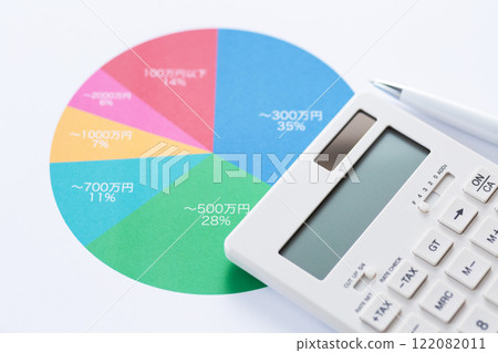 年收入分配圖和計算器 122082011