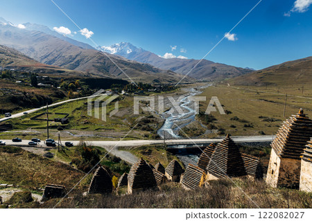 Ancient Dargavs. City of the Dead, North Ossetia-Alania, Russia Ancient Dargavs. City of the Dead, North Ossetia-Alania, Russia 122082027