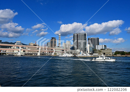 Kobe Port and Bay Area Cityscape 122082206