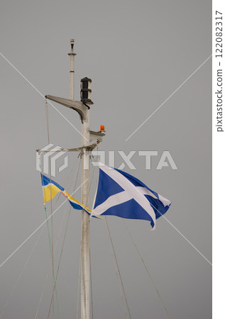 Flag of the island of Tenerife. 122082317