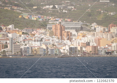 Town of Los Cristianos. Town of Los Cristianos. 122082370