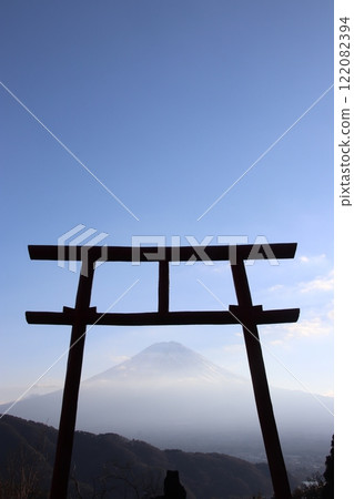 Mt. Fuji in the torii Mt. Fuji in the torii 122082394
