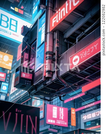 Image of a fictional city 122082982