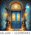 夢幻般的藍色門 122085441