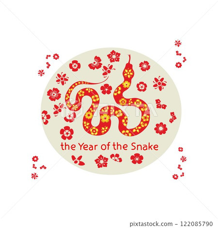 Year of the snake Year of the snake 122085790