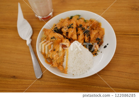 Beef Mentaiko Rice Bowl is mentaiko dishes Japanese speciality 122086285