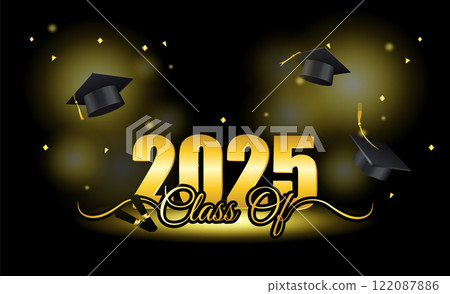 graduation class of 2025 poster design graduation class of 2025 poster design 122087886