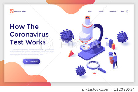 Modern Isometric Vector Illustration 122089554