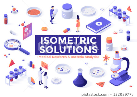 Modern Isometric Vector Illustration 122089773