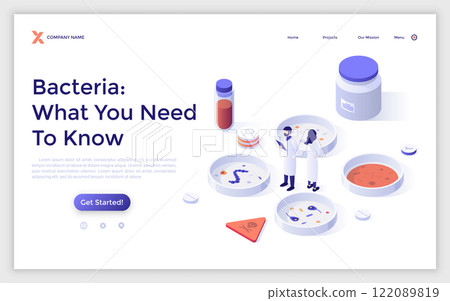 Modern Isometric Vector Illustration Modern Isometric Vector Illustration 122089819
