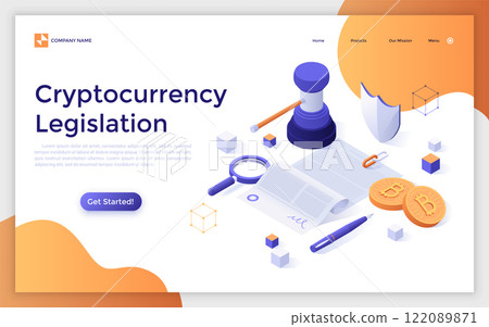 Modern Isometric Vector Illustration 122089871