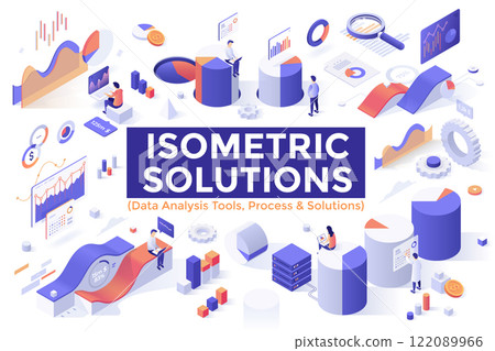Modern Isometric Vector Illustration 122089966