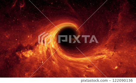 Black hole in space. 122090136