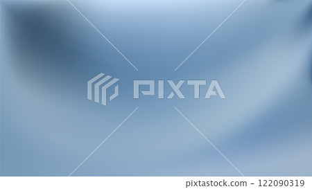 Abstract Blue Gradient Background. Smooth fluid waves 122090319