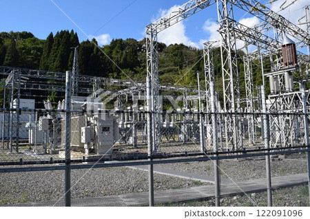Outdoor substation equipment 122091096