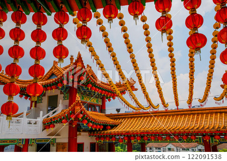 largest Buddhist temple Thean Hou in Kuala Lumpur, Malaysia largest Buddhist temple Thean Hou in Kuala Lumpur, Malaysia 122091538