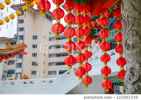 largest Buddhist temple Thean Hou in Kuala Lumpur, Malaysia largest Buddhist temple Thean Hou in Kuala Lumpur, Malaysia 122091539