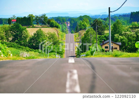 北海道上富良野著名景點雲霄飛車之路 122092110