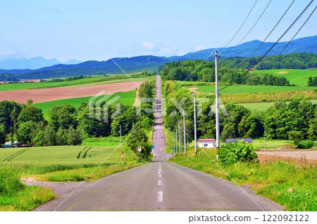 北海道上富良野著名景點雲霄飛車之路 122092122