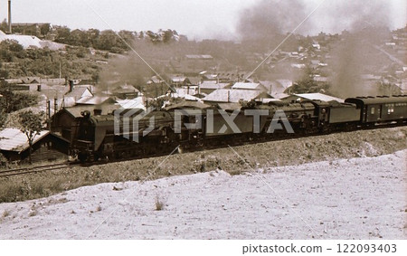 Steam locomotive C62 double-engined express Niseko Otaru-Shioya 1969 Hakodate Main Line Hokkaido Archived photo Steam locomotive C62 double-engined express Niseko Otaru-Shioya 1969 Hakodate Main Line Hokkaido Archived photo 122093403