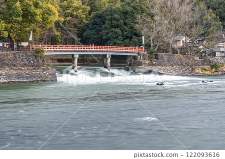 京都府宇治市宇治川關龍橋景觀 京都府宇治市宇治川關龍橋景觀 122093616