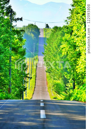 Jujitsu Hill, a scenic spot in Asahikawa City, Hokkaido 122093808