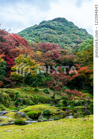 清水寺坊庭園的紅葉【福岡縣美山市】 清水寺坊庭園的紅葉【福岡縣美山市】 122094643