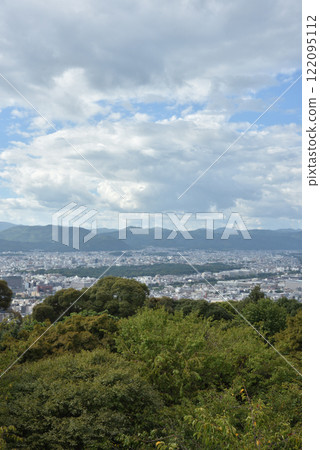 Shoren-in Temple Outskirts, Seiryu-den, View of the Imperial Palace from the Observatory 122095112