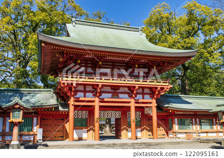 埼玉縣 武藏一宮冰川神社（大宮冰川神社） 塔門 122095161