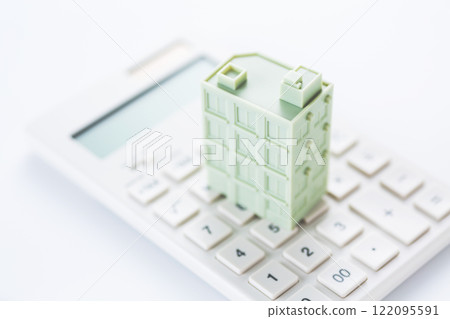 企業建築模型與計算器 企業建築模型與計算器 122095591