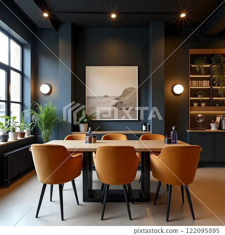Stylish meeting room/lounge 122095895