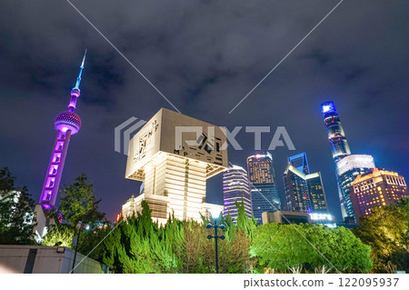 上海的夜景 122095937