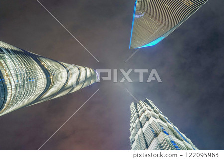 上海的夜景 122095963