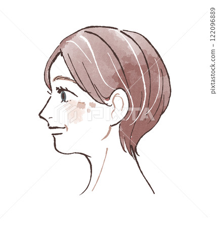 側身有斑點的女人 122096889