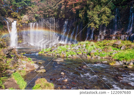 Shiraito Falls in autumn, Shizuoka Prefecture 122097680
