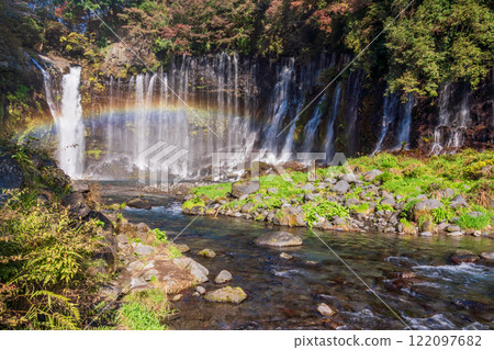 Shiraito Falls in autumn, Shizuoka Prefecture 122097682