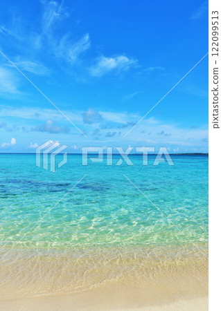 Okinawa Miyakojima Blue Sky and Sea (Photo: Sunayama Beach) 122099513