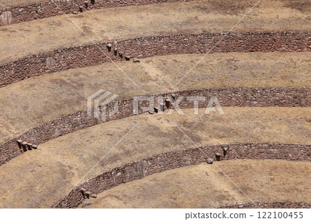 [Peru] Stairs of the Moray ruins 122100455